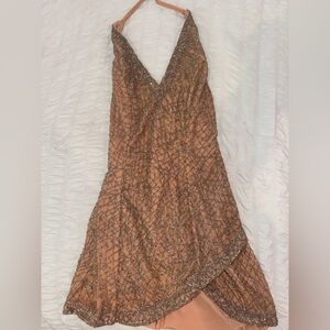 NBD Rischia Embellished Halter dress